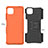 Silikon Hülle Handyhülle und Kunststoff Schutzhülle Hartschalen Tasche mit Ständer JX1 für Samsung Galaxy A22 5G