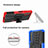 Silikon Hülle Handyhülle und Kunststoff Schutzhülle Hartschalen Tasche mit Ständer JX1 für Sony Xperia 10 IV SOG07