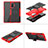 Silikon Hülle Handyhülle und Kunststoff Schutzhülle Hartschalen Tasche mit Ständer JX1 für Xiaomi Poco F3 GT 5G