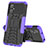 Silikon Hülle Handyhülle und Kunststoff Schutzhülle Hartschalen Tasche mit Ständer JX1 für Xiaomi Poco M4 5G