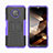 Silikon Hülle Handyhülle und Kunststoff Schutzhülle Hartschalen Tasche mit Ständer JX2 für Nokia G300 5G