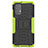 Silikon Hülle Handyhülle und Kunststoff Schutzhülle Hartschalen Tasche mit Ständer JX2 für Samsung Galaxy M32 5G