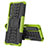 Silikon Hülle Handyhülle und Kunststoff Schutzhülle Hartschalen Tasche mit Ständer JX2 für Sony Xperia 1 IV SO-51C