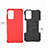 Silikon Hülle Handyhülle und Kunststoff Schutzhülle Hartschalen Tasche mit Ständer JX3 für Samsung Galaxy A72 4G