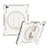 Silikon Hülle Handyhülle und Kunststoff Schutzhülle Hartschalen Tasche mit Ständer L08 für Apple iPad Pro 12.9 (2021)