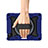 Silikon Hülle Handyhülle und Kunststoff Schutzhülle Hartschalen Tasche mit Ständer L10 für Apple iPad Pro 11 (2022)