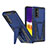 Silikon Hülle Handyhülle und Kunststoff Schutzhülle Hartschalen Tasche mit Ständer MQ1 für Samsung Galaxy Quantum2 5G