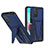 Silikon Hülle Handyhülle und Kunststoff Schutzhülle Hartschalen Tasche mit Ständer MQ1 für Xiaomi Redmi 10 (2022)