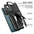 Silikon Hülle Handyhülle und Kunststoff Schutzhülle Hartschalen Tasche mit Ständer MQ1 für Xiaomi Redmi Note 11 Pro+ Plus 5G