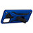 Silikon Hülle Handyhülle und Kunststoff Schutzhülle Hartschalen Tasche mit Ständer YF2 für Samsung Galaxy A71 4G A715