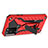 Silikon Hülle Handyhülle und Kunststoff Schutzhülle Hartschalen Tasche mit Ständer YF2 für Samsung Galaxy F02S SM-E025F