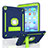 Silikon Hülle Handyhülle und Kunststoff Schutzhülle Hartschalen Tasche mit Ständer YJ2 für Apple iPad Pro 10.5