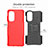 Silikon Hülle Handyhülle und Kunststoff Schutzhülle Hartschalen Tasche mit Ständer Z01 für Motorola Moto G Stylus (2022) 4G