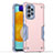 Silikon Hülle Handyhülle und Kunststoff Schutzhülle Hartschalen Tasche QW1 für Samsung Galaxy A52 4G Rosa