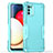 Silikon Hülle Handyhülle und Kunststoff Schutzhülle Hartschalen Tasche QW1 für Samsung Galaxy F02S SM-E025F