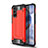 Silikon Hülle Handyhülle und Kunststoff Schutzhülle Hartschalen Tasche U01 für Huawei Honor 30 Pro+ Plus Rot