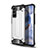 Silikon Hülle Handyhülle und Kunststoff Schutzhülle Hartschalen Tasche U01 für Huawei Honor 30 Pro+ Plus Silber
