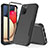 Silikon Hülle Handyhülle und Kunststoff Schutzhülle Hartschalen Tasche Vorder und Rückseite 360 Grad Ganzkörper MQ1 für Samsung Galaxy A02s