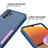 Silikon Hülle Handyhülle und Kunststoff Schutzhülle Hartschalen Tasche Vorder und Rückseite 360 Grad Ganzkörper MQ1 für Samsung Galaxy A32 4G