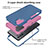 Silikon Hülle Handyhülle und Kunststoff Schutzhülle Hartschalen Tasche Vorder und Rückseite 360 Grad Ganzkörper MQ1 für Samsung Galaxy A32 5G