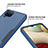 Silikon Hülle Handyhülle und Kunststoff Schutzhülle Hartschalen Tasche Vorder und Rückseite 360 Grad Ganzkörper MQ1 für Samsung Galaxy F12