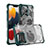 Silikon Hülle Handyhülle und Kunststoff Schutzhülle Hartschalen Tasche Vorder und Rückseite 360 Grad Ganzkörper U03 für Apple iPhone 13 Pro Max Grün