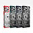 Silikon Hülle Handyhülle und Kunststoff Schutzhülle Hartschalen Tasche Vorder und Rückseite 360 Grad Ganzkörper U03 für Apple iPhone 14 Pro
