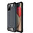 Silikon Hülle Handyhülle und Kunststoff Schutzhülle Hartschalen Tasche WL1 für Samsung Galaxy A03s