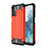 Silikon Hülle Handyhülle und Kunststoff Schutzhülle Hartschalen Tasche WL1 für Samsung Galaxy A32 4G Rot
