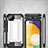 Silikon Hülle Handyhülle und Kunststoff Schutzhülle Hartschalen Tasche WL1 für Samsung Galaxy F42 5G