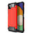 Silikon Hülle Handyhülle und Kunststoff Schutzhülle Hartschalen Tasche WL1 für Samsung Galaxy F42 5G Rot