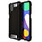 Silikon Hülle Handyhülle und Kunststoff Schutzhülle Hartschalen Tasche WL1 für Samsung Galaxy F62 5G