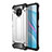 Silikon Hülle Handyhülle und Kunststoff Schutzhülle Hartschalen Tasche WL1 für Xiaomi Mi 10T Lite 5G Silber