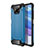 Silikon Hülle Handyhülle und Kunststoff Schutzhülle Hartschalen Tasche WL1 für Xiaomi Poco X3 Pro Blau
