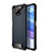 Silikon Hülle Handyhülle und Kunststoff Schutzhülle Hartschalen Tasche WL1 für Xiaomi Poco X3 Pro Königs Blau