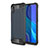 Silikon Hülle Handyhülle und Kunststoff Schutzhülle Hartschalen Tasche WL1 für Xiaomi Redmi 9A Königs Blau