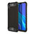 Silikon Hülle Handyhülle und Kunststoff Schutzhülle Hartschalen Tasche WL1 für Xiaomi Redmi 9i Schwarz