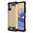 Silikon Hülle Handyhülle und Kunststoff Schutzhülle Hartschalen Tasche WL1 für Xiaomi Redmi Note 10T 5G Gold