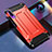 Silikon Hülle Handyhülle und Kunststoff Schutzhülle Tasche für Huawei Honor 9X Pro Rot