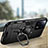 Silikon Hülle Handyhülle und Kunststoff Schutzhülle Tasche mit Magnetisch Fingerring Ständer R01 für Xiaomi Mi 13 Pro 5G