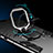Silikon Hülle Handyhülle und Kunststoff Schutzhülle Tasche mit Magnetisch Fingerring Ständer R02 für Xiaomi Poco M4 Pro 5G