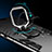 Silikon Hülle Handyhülle und Kunststoff Schutzhülle Tasche mit Magnetisch Fingerring Ständer R02 für Xiaomi Poco X3 GT 5G