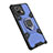 Silikon Hülle Handyhülle und Kunststoff Schutzhülle Tasche mit Magnetisch Fingerring Ständer R10 für Xiaomi Mi 11 Lite 5G NE Blau
