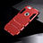 Silikon Hülle Handyhülle und Kunststoff Schutzhülle Tasche mit Ständer für Apple iPhone 6 Plus Rot
