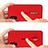 Silikon Hülle Handyhülle und Kunststoff Schutzhülle Tasche mit Ständer R05 für Xiaomi Redmi 9i