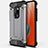 Silikon Hülle Handyhülle und Kunststoff Schutzhülle Tasche R01 für Huawei Mate 20 X 5G