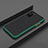 Silikon Hülle Handyhülle und Kunststoff Schutzhülle Tasche R02 für Huawei Honor V30 Pro 5G Grün