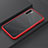 Silikon Hülle Handyhülle und Kunststoff Schutzhülle Tasche R03 für Oppo Reno3 Rot