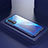 Silikon Hülle Handyhülle und Kunststoff Schutzhülle Tasche Z01 für Huawei Nova 6 5G Blau