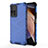 Silikon Schutzhülle Rahmen Tasche Hülle Durchsichtig Transparent 360 Grad Ganzkörper AM1 für Xiaomi Mi 11i 5G (2022) Blau
